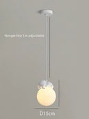 Axyaa Resin Animal Pendant Lights: Kids Room Hanging Lights with Cute Animal Modeling