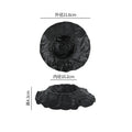 Axyaa Ceramic Stone Pattern Dessert Plate Set