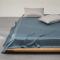 Axyaa Mulberry Silk Flat Sheet | Luxury Solid Color Bedding | Custom Sizes Available