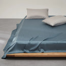 Axyaa Mulberry Silk Flat Sheet | Luxury Solid Color Bedding | Custom Sizes Available
