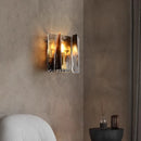 Axyaa Retro French Glass Wall Lamp for Home Living Room Decoration