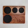 Axyaa Coffee Tamper Mat & Portafilter Holder Station Stand Base Rack