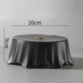 Axyaa Stone Pattern Double Round Table Display Plate - Hotel Kitchen Tableware