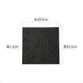 Axyaa Black Ceramic Steak Plate | Creative Sushi & Dessert Dish - Molecular Cuisine Tableware