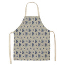 Axyaa Green Plant Style Apron for Adults and Kids