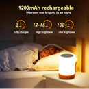 Axyaa Color Changing Touch Lamp: Remote Control Dimmable Night Light