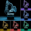 Axyaa Custom LED USB Night Light with Personalized Name | Acrylic Lamp for Boyfriend, Kids, Home Bedroom