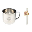 Axyaa Kids Stainless Steel Cup 300ML - Durable, Anti-Scald Mini Drinking Mug