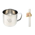 Axyaa Kids Stainless Steel 300ML Drinking Cup with Handle