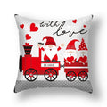 Axyaa Nordic Love Pillowcase 45x45cm - Home Decorative Throw Pillow Cover