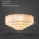 Axyaa Auspicious Cloud Fabric Chandelier Pendant Light for Hotel, Living Room, Restaurant
