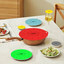 Axyaa Silicone Bowl Cover Set for Food Storage and Microwave - Kitchen Essential