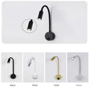 Axyaa LED Gooseneck Wall Light Sconces in 4 Colors for Study Desk and Bedside