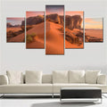 Axyaa Wadi Rum Valley Canvas Wall Art Home Decor Poster Landscape Painting