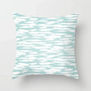 Modern Geometry Print Pillow Case for Home Decor by Axyaa - Mint Green Pillow Cover