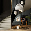 Axyaa Cream Wabi Sabi Style Dining Table Chandelier - Japanese Homestay Lighting