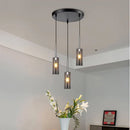 Axyaa Crystal Chandelier | Luxury Living Room & Bedroom Pendant Light