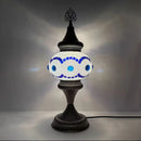 Axyaa Vintage Art Deco Mosaic Table Lamp Glass Bed Light Night Lights