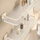 Axyaa Bathroom Shelf: Wall-Mounted Rustproof Aluminum Organizer for Shower, Vanity & Toilet