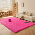 Axyaa Soft Lamb Wool Kids Bedroom Carpet Plush Fluffy Mat for Home Decoration