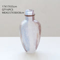 Axyaa Gradient Glass Vase for Stylish Home Decor & Flower Arrangement