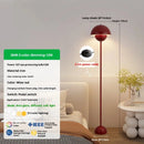 Axyaa Cream Style Bud Floor Lamp - Retro LED Floor Lamp for Living Room