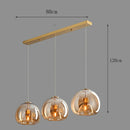 Axyaa Modern Pendant Lights LED Chandelier Ceiling Lamp Indoor Decorative Lighting