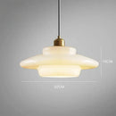 Axyaa Glass LED Chandelier for Dining Desk Living Rooms Bedroom Kitchen Art Bar Lighting