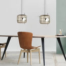 Axyaa Glass Ball Pendant Lamp: Retro Style for Restaurant, Coffee Bar, Shop.