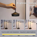 Axyaa Rechargeable Touch LED Table Lamp for Dining and Bar Settings