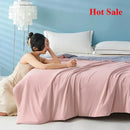 Axyaa Cool Feather Silk Cotton Summer Quilt - Double Spell, Breathable & Comfortable