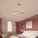 Axyaa Crown Chandelier LED Pendant Lamp for Living Room & Bedroom