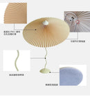 Axya Pleated Umbrella Swing Table Lamp E14 for Master Bedroom