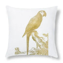 Axyaa Golden Peacock Peach Skin Pillowcase - Wholesale Collection