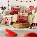 Axyaa Love Balloon Bear Decorative Pillowcase for Home Sofa Cover