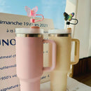 Axyaa Laser Butterfly Straw Caps for Stanley Tumbler, Reusable Cover & Plug
