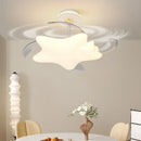 Axyaa Modern Cloud LED Ceiling Fan Light with Remote Control