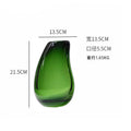 Axyaa Glass Art Vase for Flowers and Hydroponics