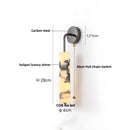 Axyaa Bulgari Stone LED Outdoor Wall Light Waterproof Wabi Sabi Design