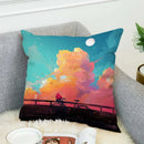 Axyaa Decorative Cushion Covers for Bed and Chair - Set of 2