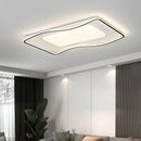 Axyaa Modern Waves LED Ceiling Lamp | Remote Dimmable Living Room Light | Creative Home Decor