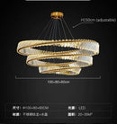 Axyaa Postmodern Crystal Chandelier for Luxurious Living Spaces