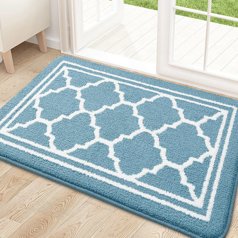 Axyaa Non-Slip Solid Mat: 80x120cm Rug for Home, Kitchen, Living Room, Hallway
