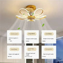 Axyaa Nordic Minimalist Ceiling Fan Lamp for Modern Living Spaces