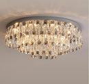 Axyaa Crystal Chandelier for Modern Luxury Living Room and Bedroom Ceiling Decoration