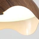 Axyaa Chinese Retro Style Yellow Cave Stone Bedside Pendant Lamp