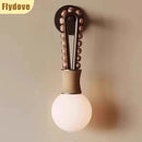 Axyaa Vintage Wall Lamp for Bedroom, Living Room, Hotel - Creative Indoor Lighting Fixtures