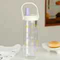 Axyaa Straw Lid Bubble Tea Cup for Kids & Students