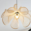 Axyaa Vintage Fabric Ceiling Chandelier LED Lights for Home & Hospitality