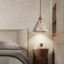 Axyaa Translucent Stone Chandeliers Pendant Lights for Kitchen Island Bedside LED Hanging Lamps